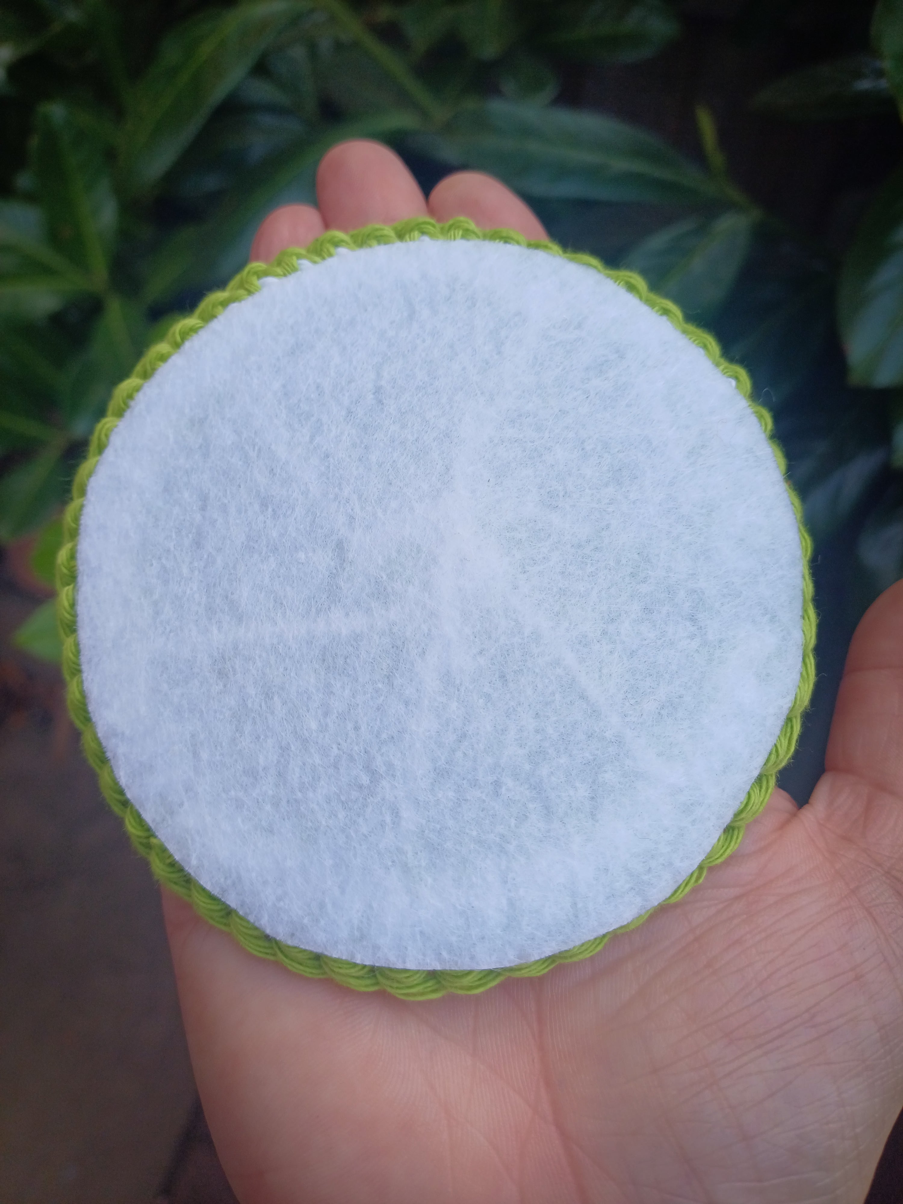 Lime slice coaster