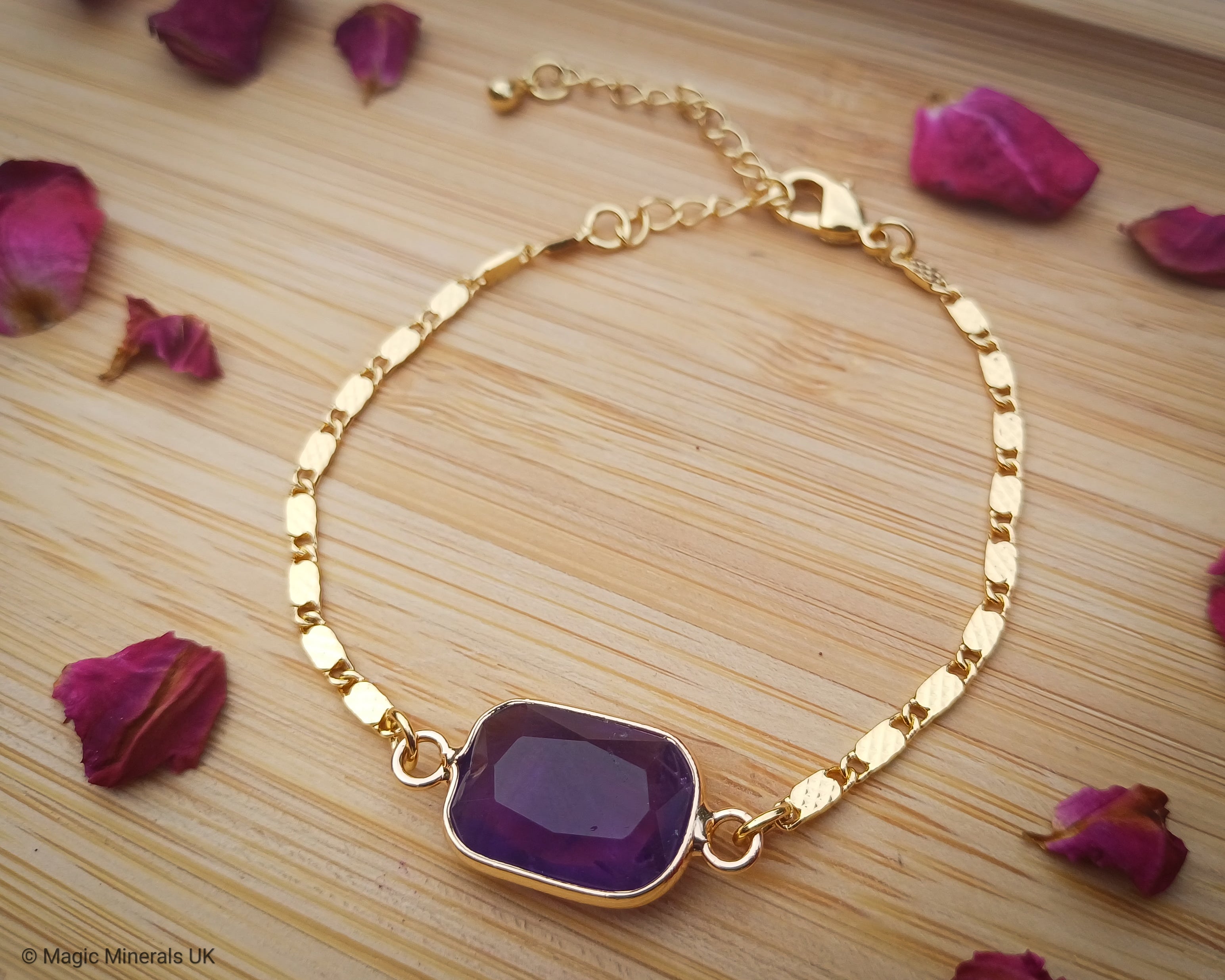 Amethyst bracelet