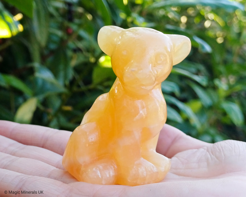 Orange calcite Nala