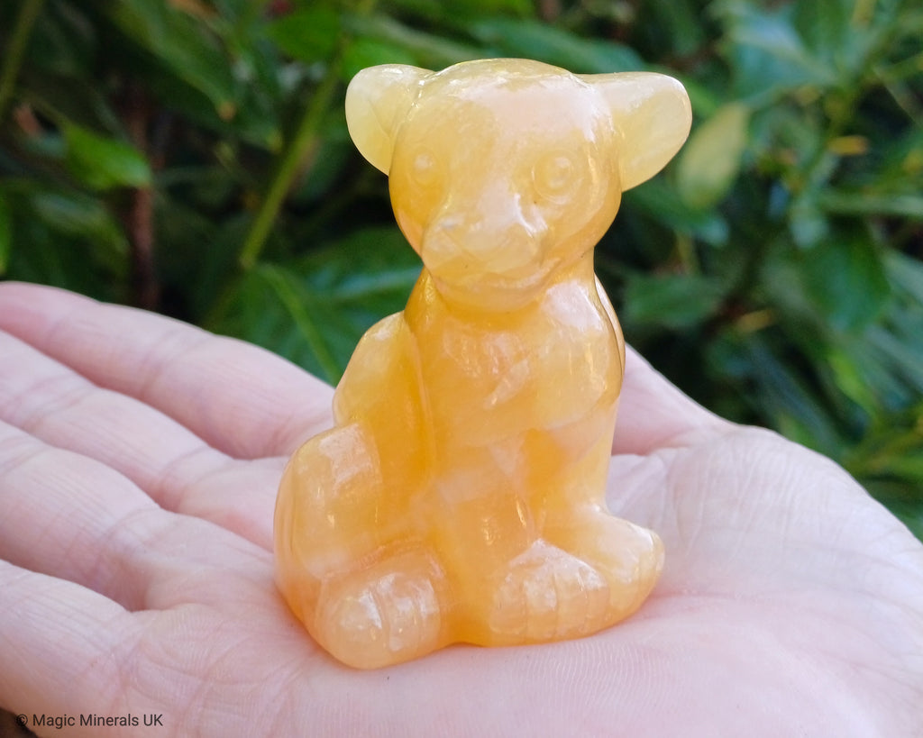 Orange calcite Nala