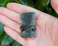Moss agate pet rock