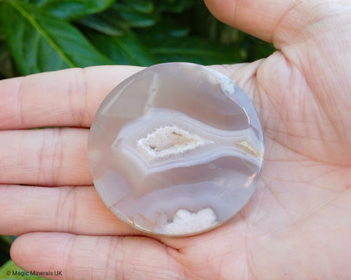 Agate moon &sun face