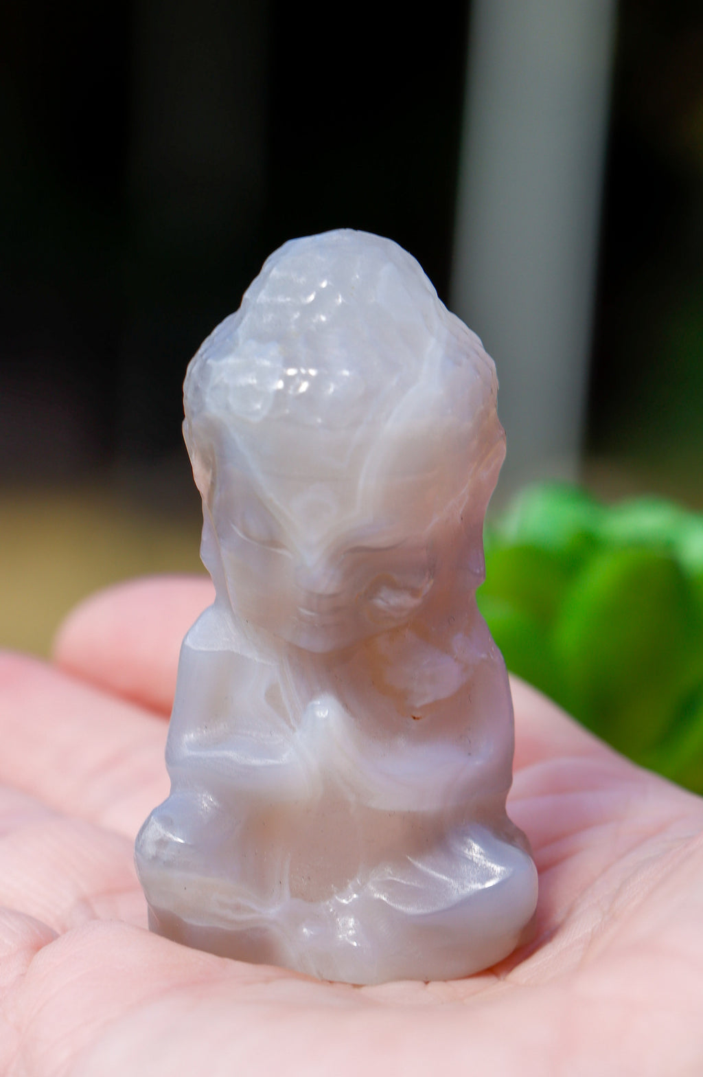 Agate buddha